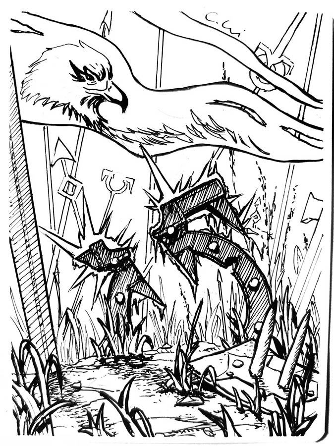 + Ink Sketch on the Artist Proof - Image 15