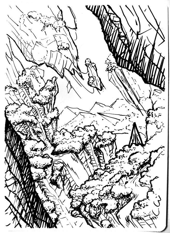 + Ink Sketch on the Artist Proof - Image 17