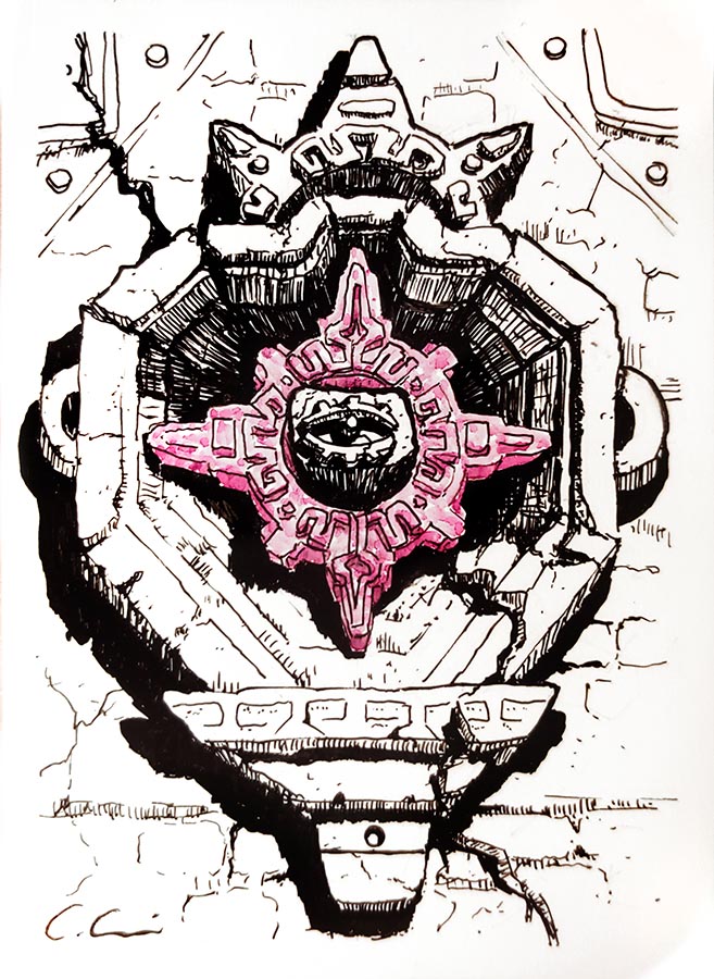 + Ink Sketch on the Artist Proof - Image 12