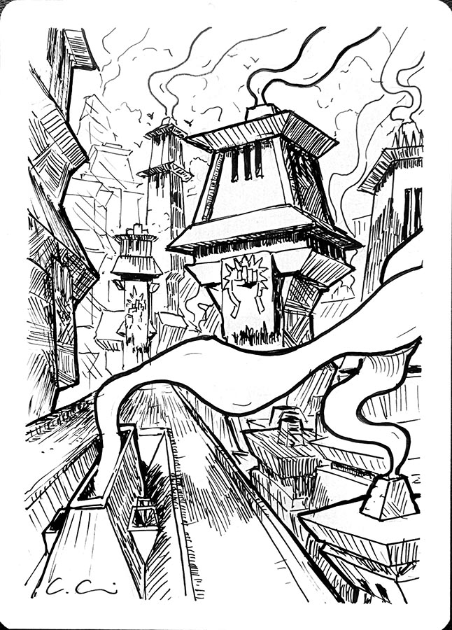 + Ink Sketch on the Artist Proof - Image 11
