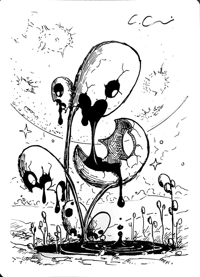 + Ink Sketch on the Artist Proof - Image 10