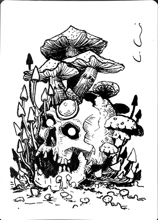 + Ink Sketch on the Artist Proof - Image 9
