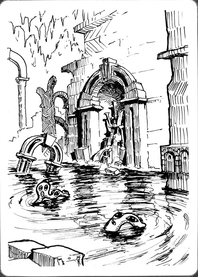 + Ink Sketch on the Artist Proof - Image 5