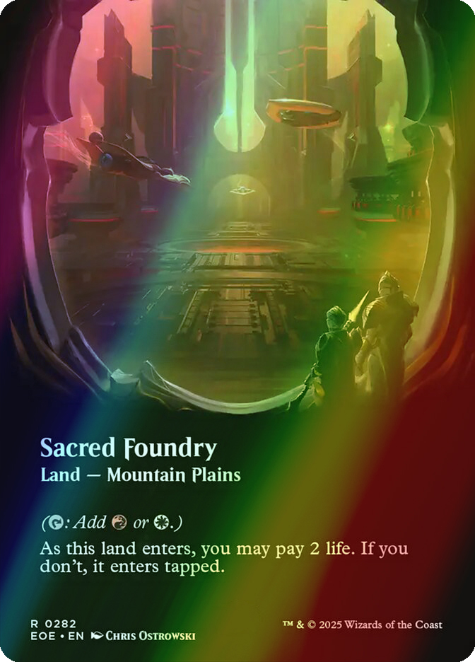 Sacred Foundry EOE (FOIL) - Signature on Artist Proof